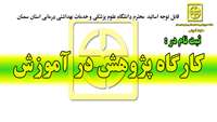 کارگاه آموزشی پژوهش در آموزش برگزار می شود 